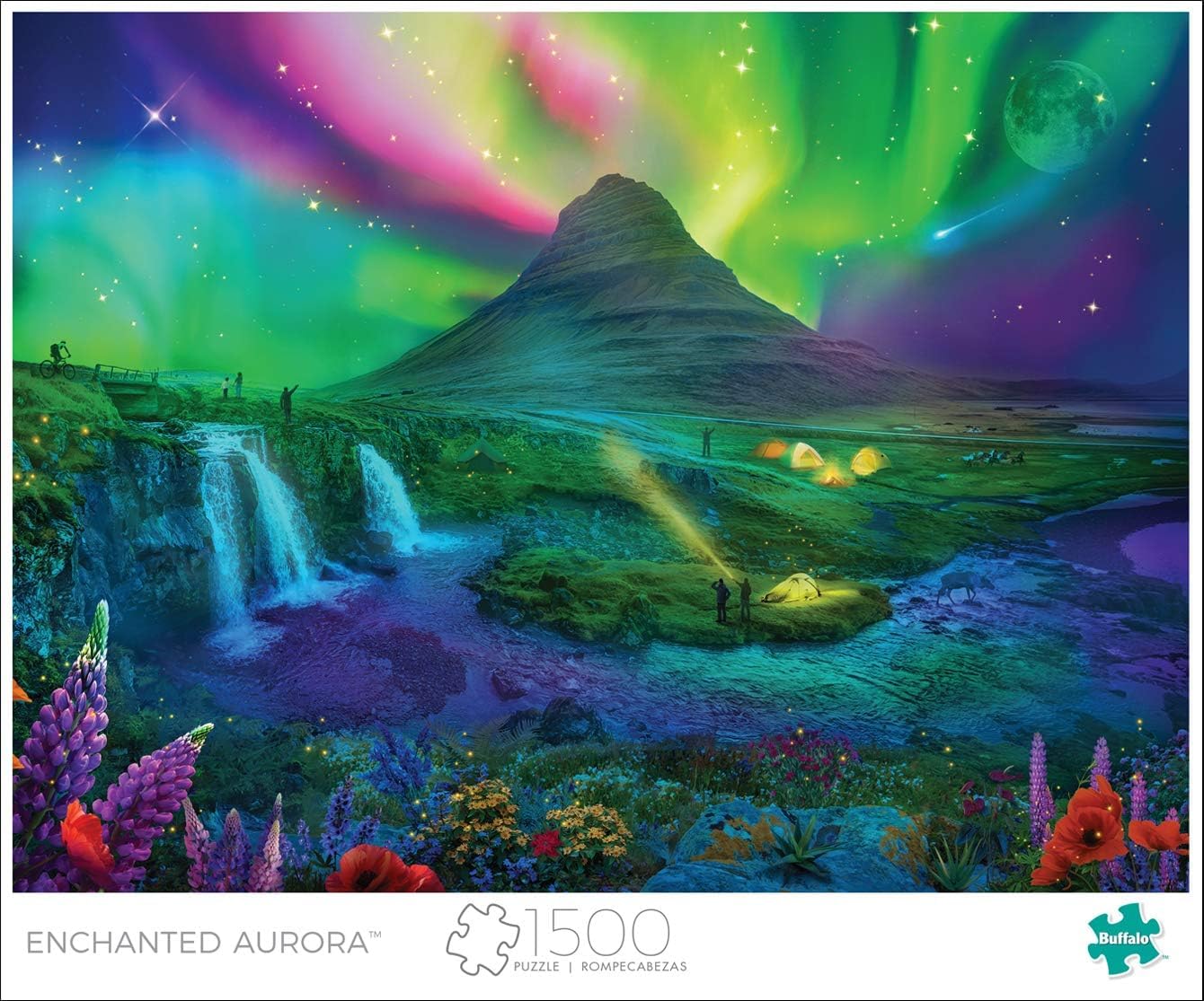Amazon.com: Buffalo Games - Lena - Enchanted Aurora - 1500 Piece